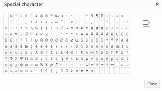 How To Add Special Characters In Wordpress Posts